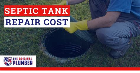 septic tank leak repair cost